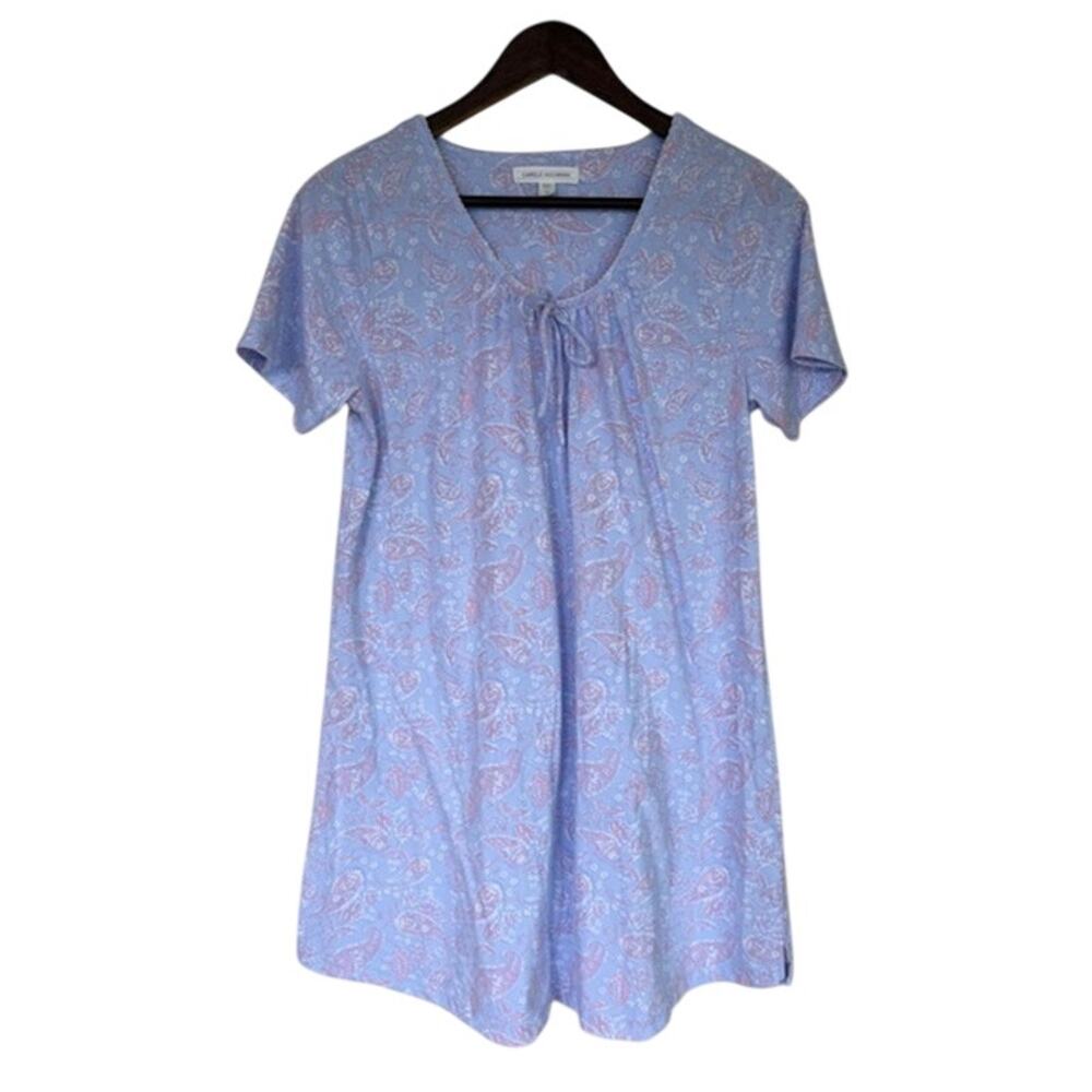 Carole Hockman Lavender Scoop Neck Night Gown - Medium